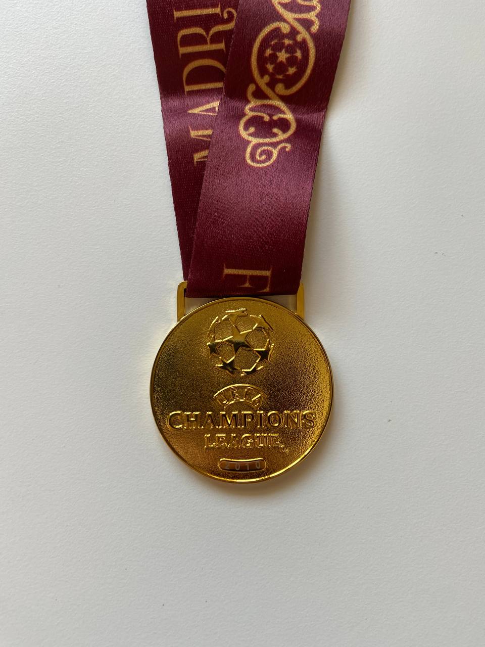 Medaglia UEFA Champions League Madrid 2010