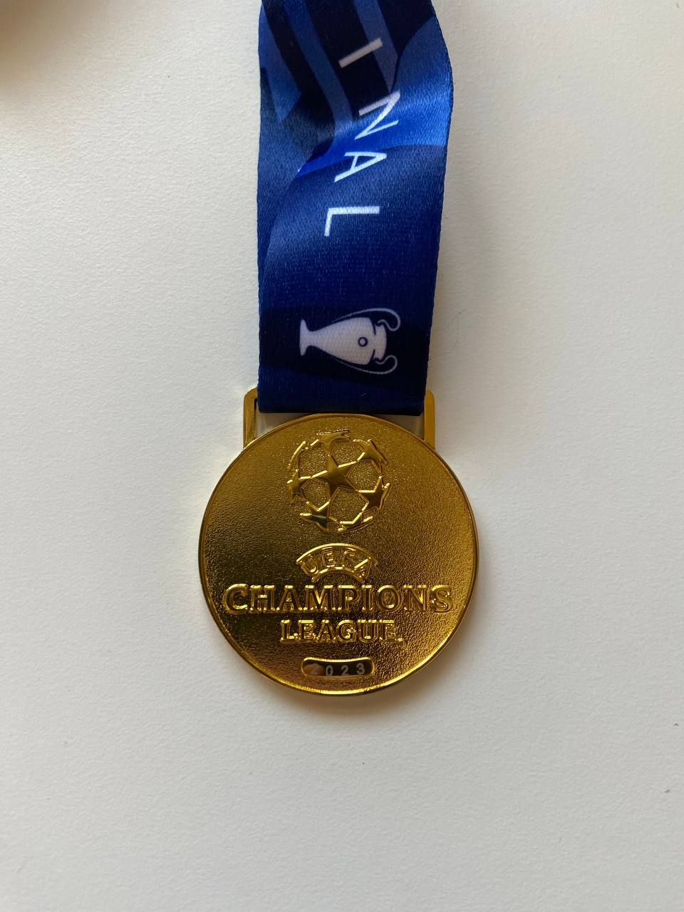 Medaglia Finale UEFA Champions League Istanbul 2023