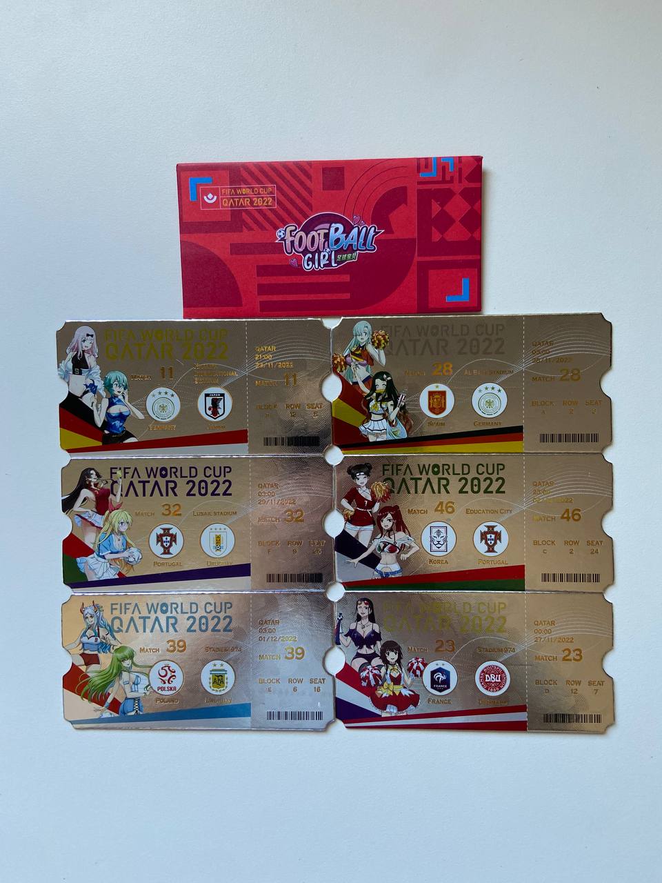 Football Girl Ticket