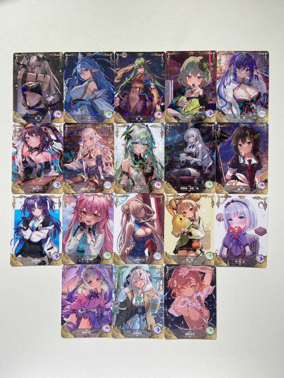 Hololive Goddess story card bundle 2024