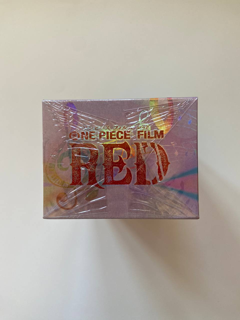 One Piece Red Film Uta Display Card Box Sealed