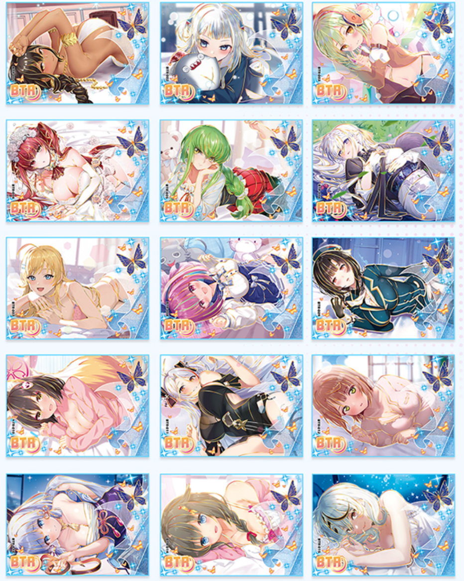 Goddess Story Girl Party Display Card Box Sealed