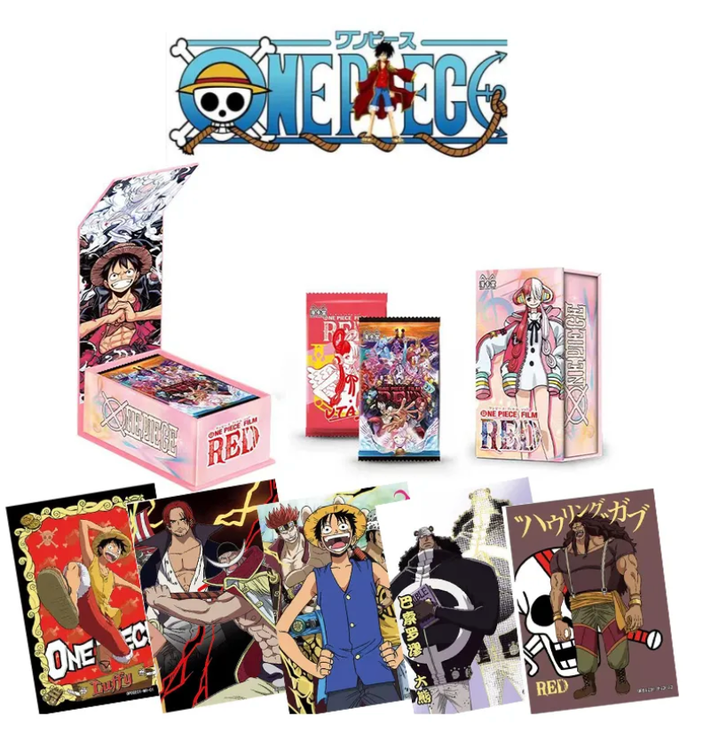 One Piece Red Film Uta Display Card Box Sealed