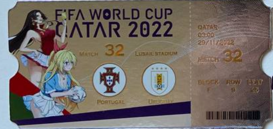 Football Girl Ticket