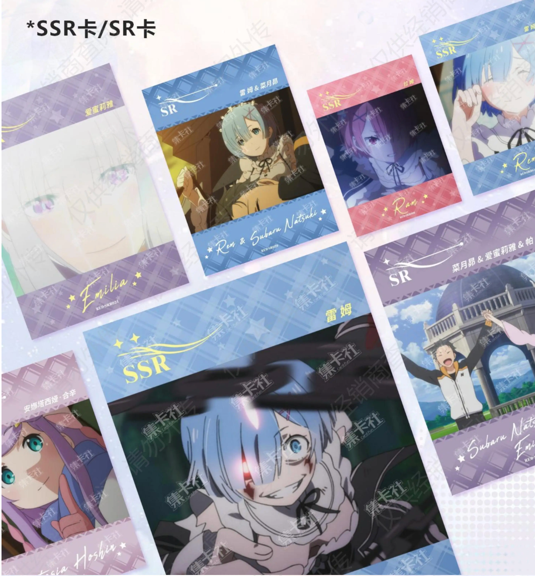 Goddess Story RE:Zero Display Card Box Sealed