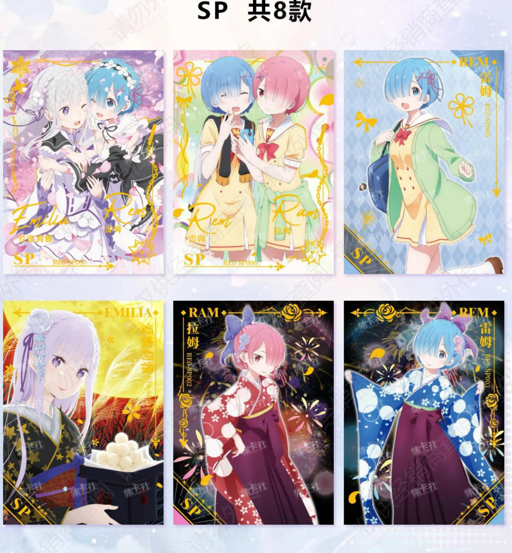 Goddess Story RE:Zero Display Card Box Sealed