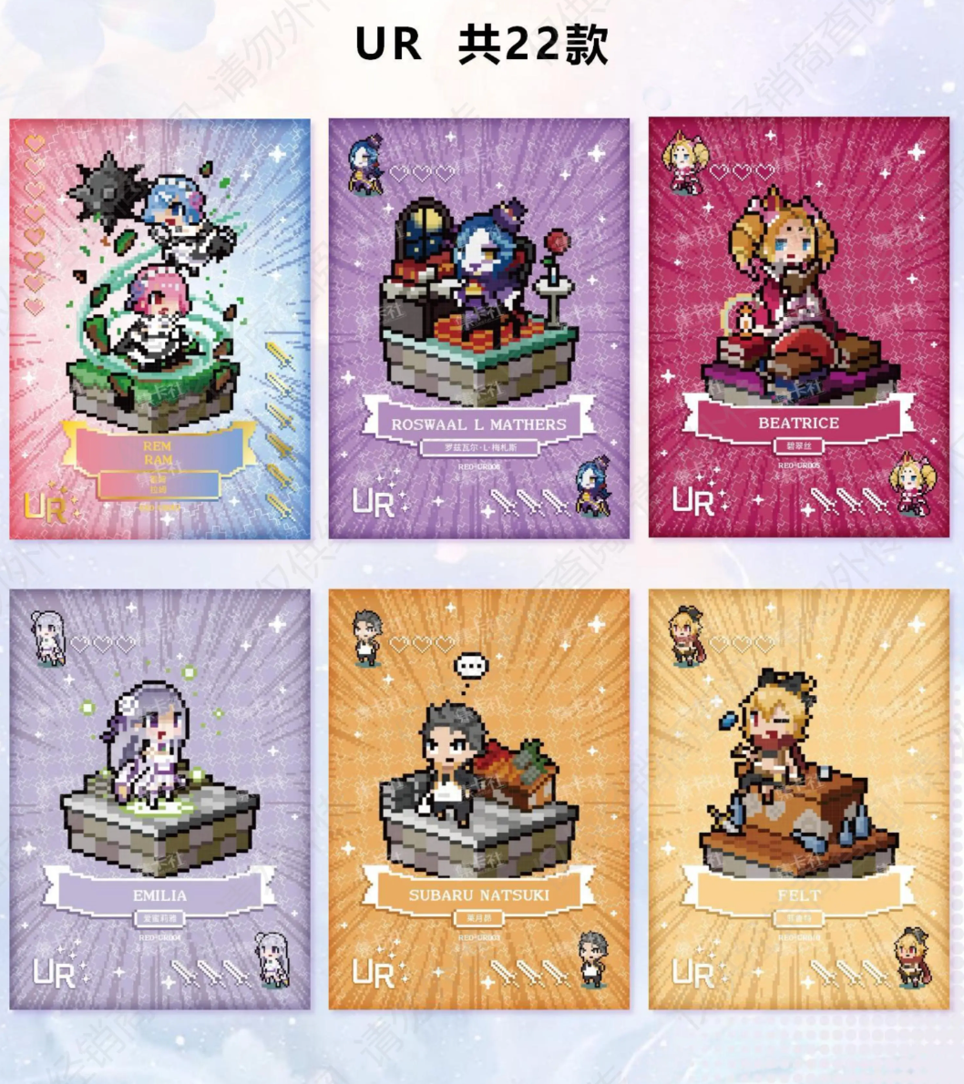 Goddess Story RE:Zero Display Card Box Sealed