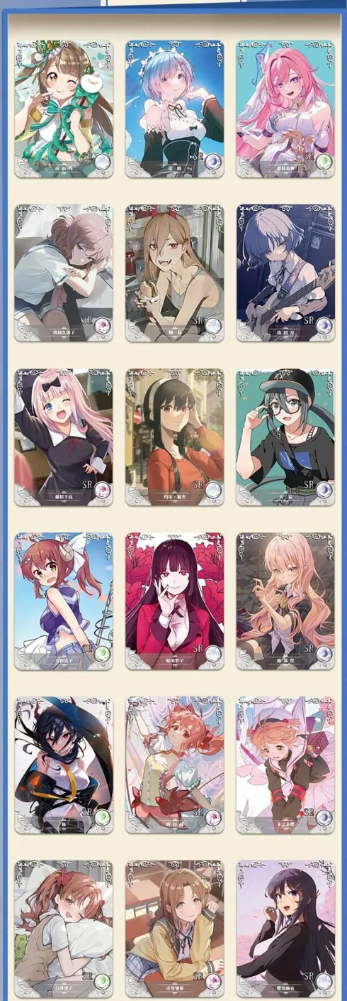 Goddess Story NS 12 Display Card Box Sealed