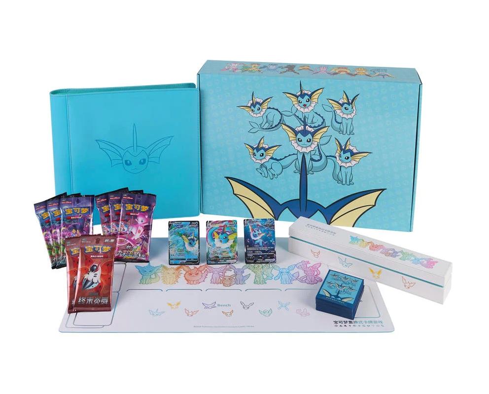 Pokemon Vaporeon Gift Box Display Card Box Sealed