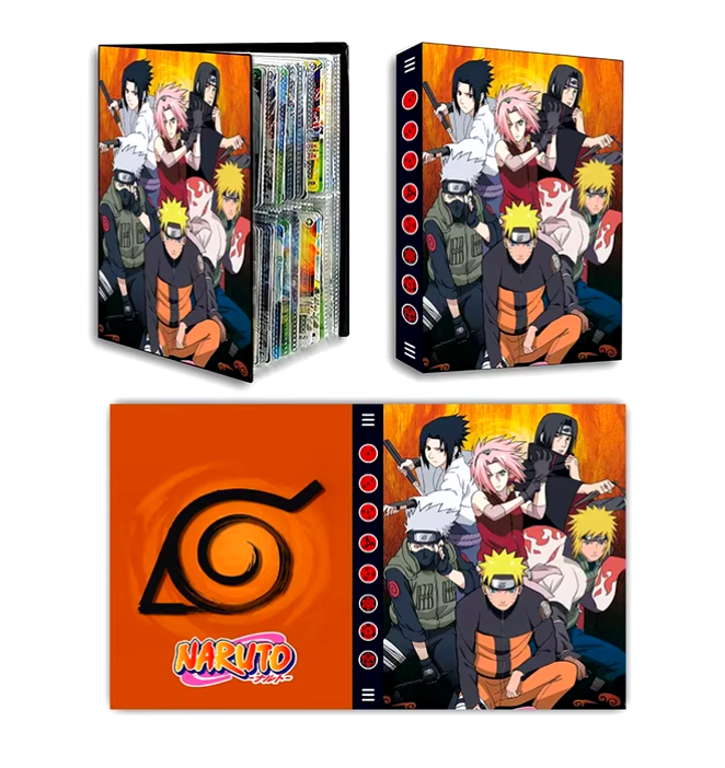 Album Porta Carte Naruto - 4 Pockets