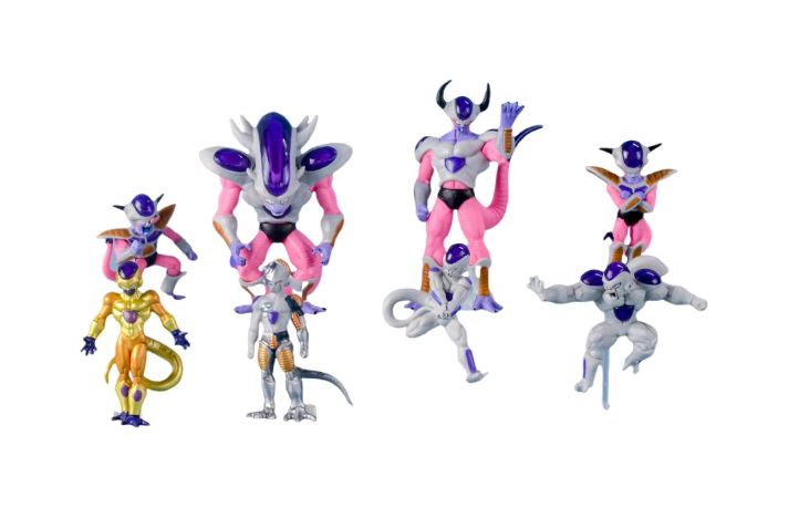 Dragon Ball Freezer Set 8 Mini Action Figure Statue