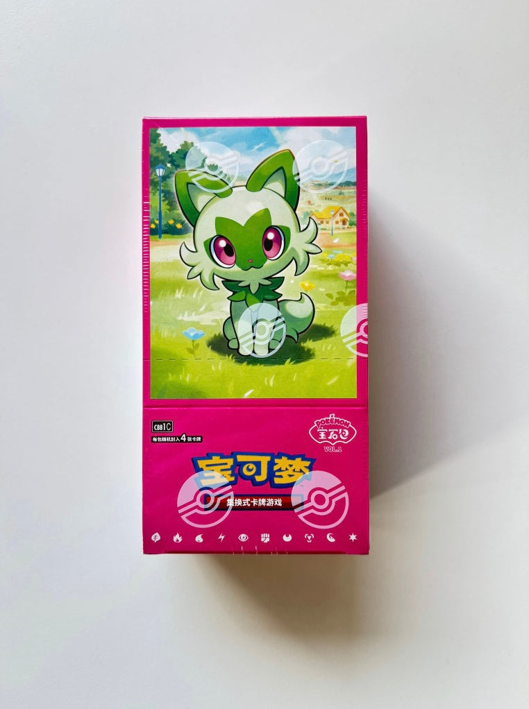 Pokemon Gem Box Vol.1 Simplified Chinese Display Card Box Sealed FoxDropStore Pokemon Gem Box Vol.1 Simplified Chinese Display Card Box Sealed FoxDropStore
