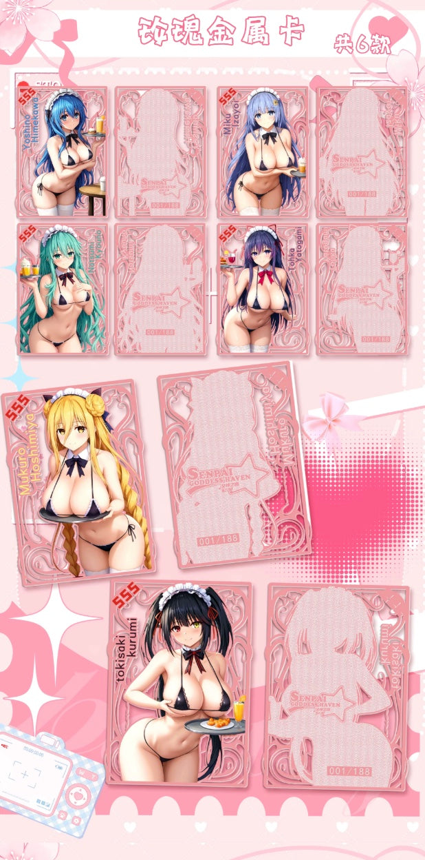 PRE ORDER - Goddess Story Senpai Goddess Heaven 6 Display Card Box Sealed