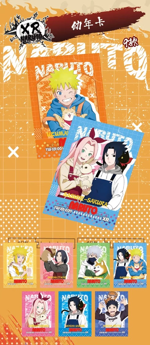 PRE ORDER - Naruto 10Y Blue Limited Edition Display Card Box Sealed