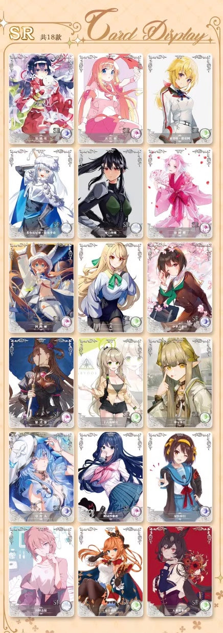 PRE ORDER - Goddess Story 5m10 Display Card Box Sealed