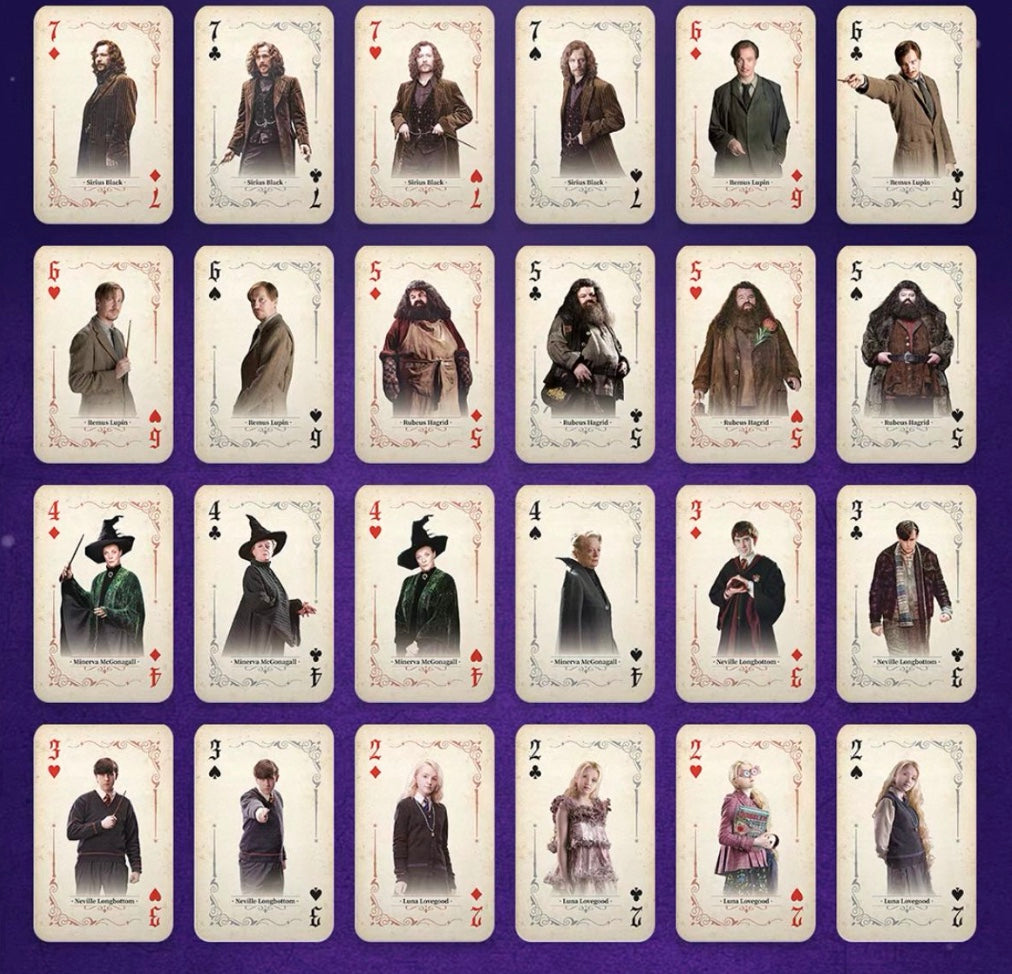 Harry Potter Kakawow Playing Card Display Card Box Sealed