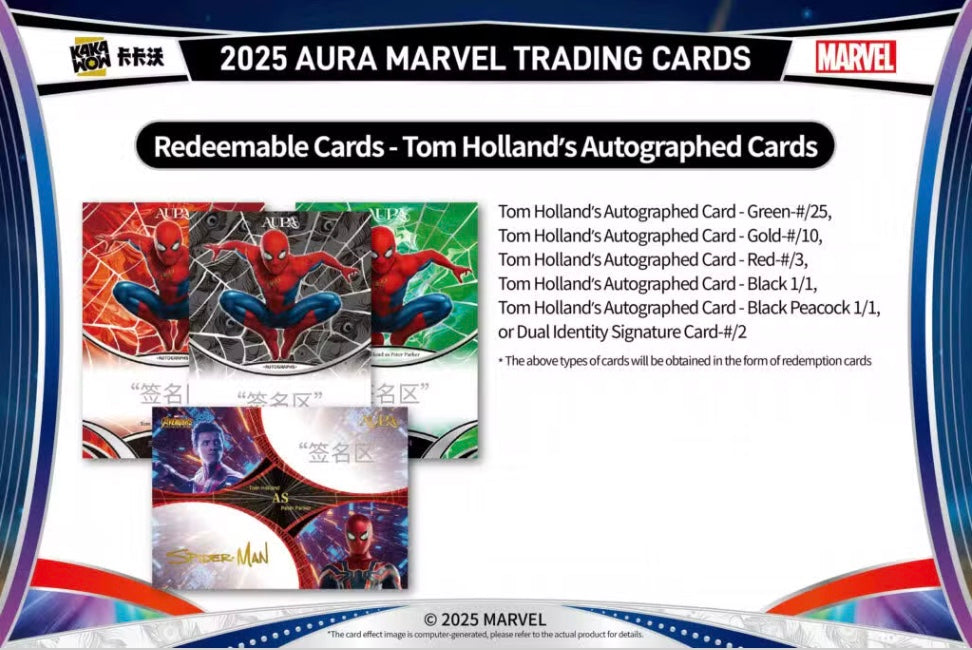 Marvel Aura Kakawow 2025 Display Card Box Sealed