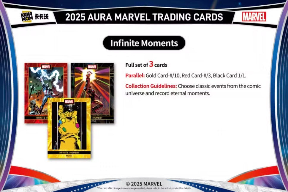 Marvel Aura Kakawow 2025 Display Card Box Sealed