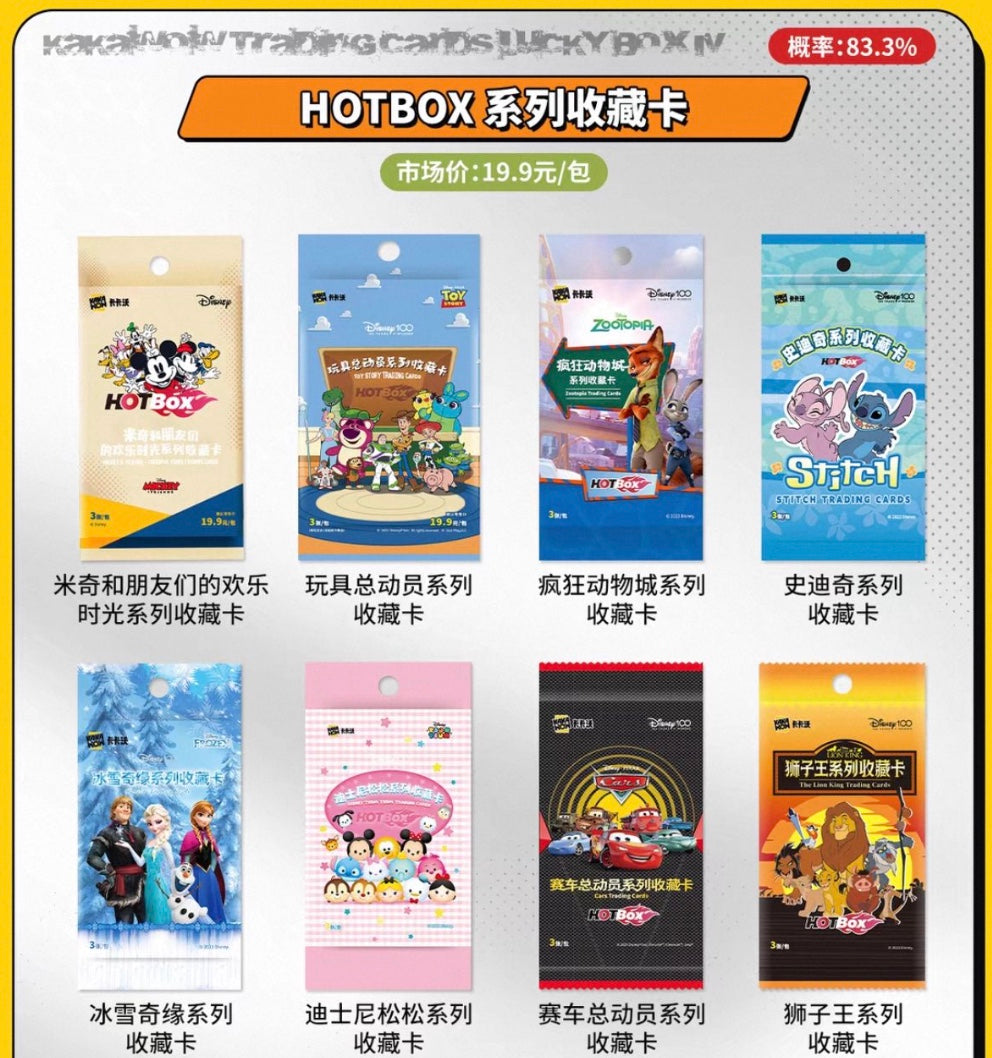 Lucky Box Kakawow Mystery Box 2025 Display Card Box Sealed