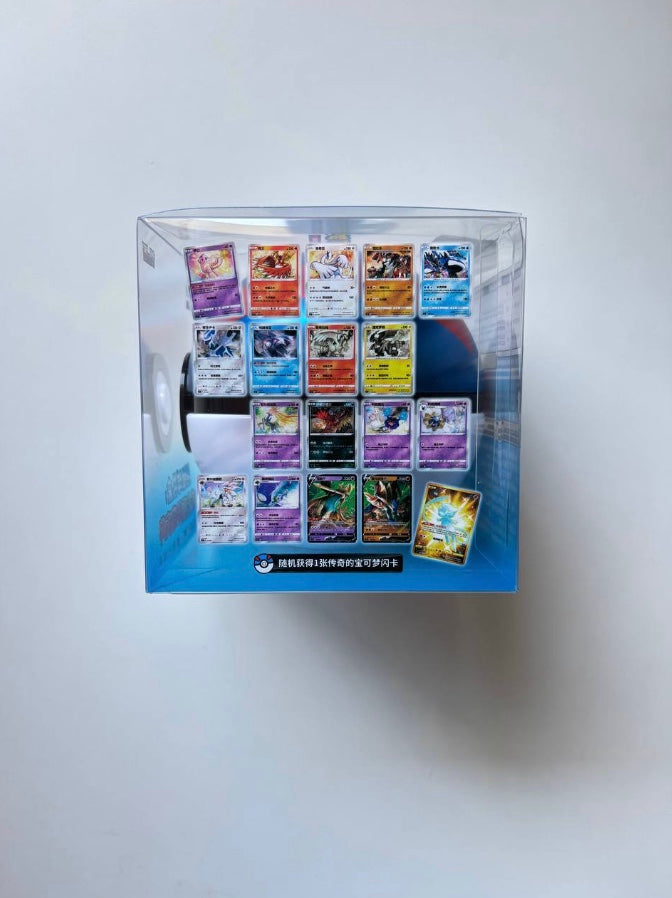 Pokemon PokeBall 3.0 Primordial Arts Tin Simplified Chinese Display Card Box Sealed