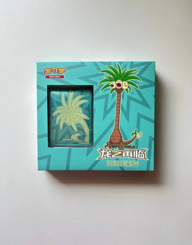 Pokemon Sleeves Set Return of the Dragon Exeggutor Simplified Chinese Display Card Box Sealed