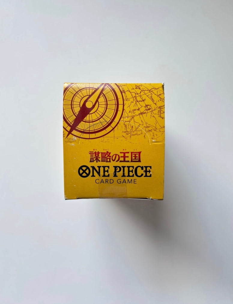 OnePiece Kingdoms of Intrigue OP-04 JAP Booster Box Bandai Display Card Box Sealed Japanese