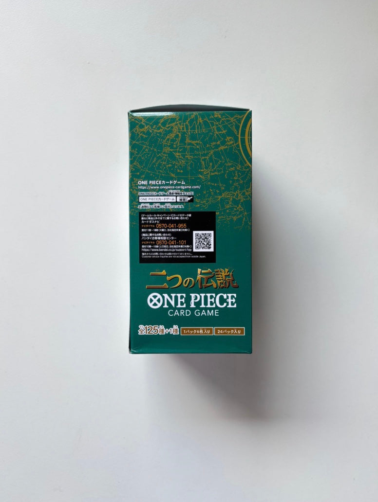 OnePiece Two Legends OP-08 JAP Booster Box Bandai Display Card Box Sealed Japanese