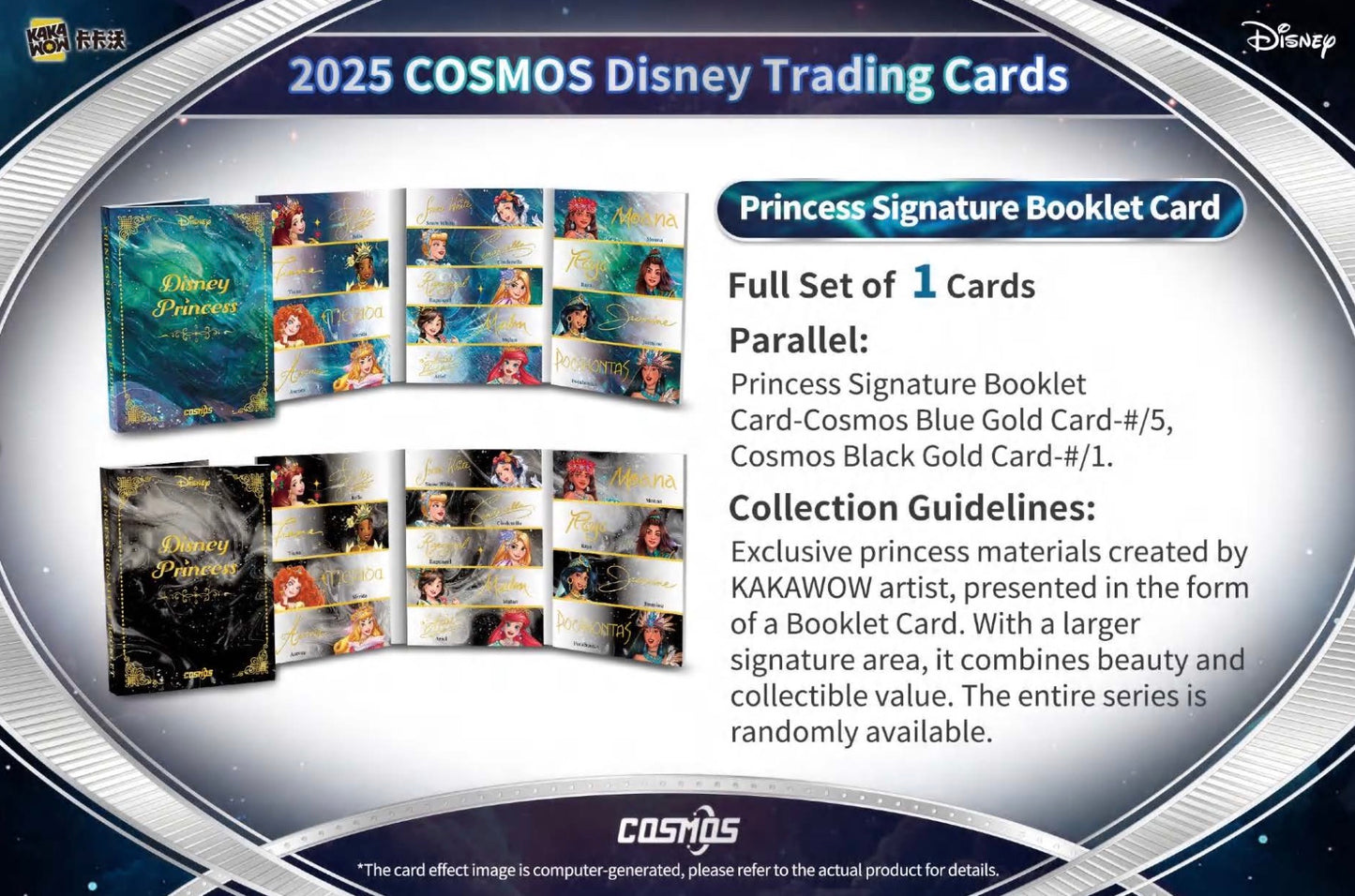 Disney Cosmos Kakawow 2025 Display Card Booster Box Sealed