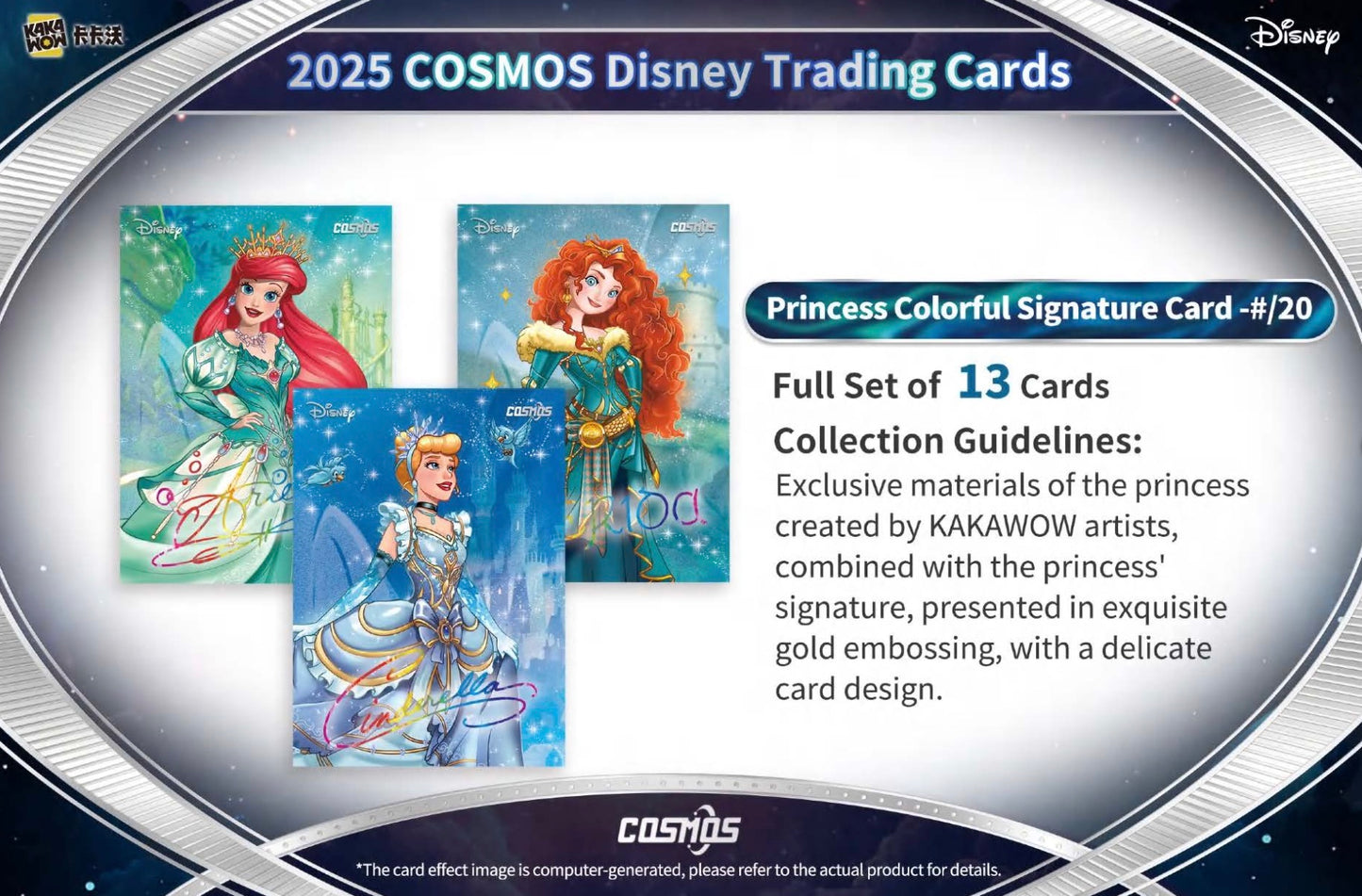 Disney Cosmos Kakawow 2025 Display Card Booster Box Sealed
