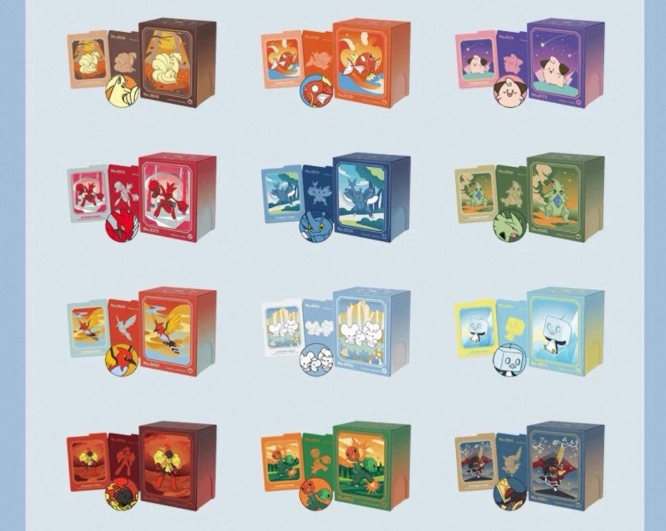 Pokemon Illustration Rare Metal Deck Box Set Gift Box Simplified Chinese Display Card Booster Box Sealed