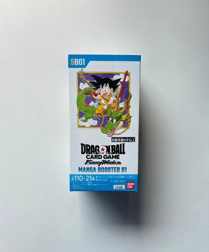 Dragon Ball SB01 Manga Bandai Japanese Display Card Box Sealed