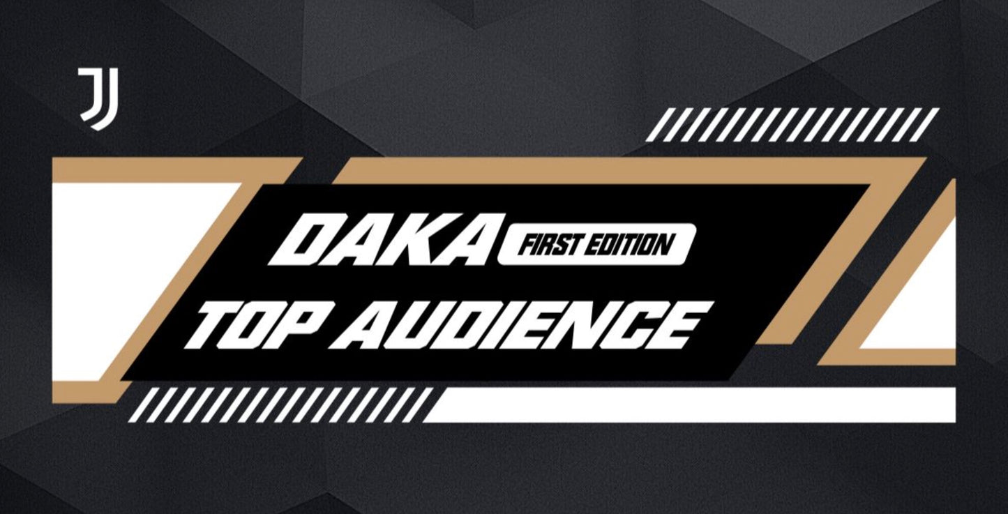 Daka Juventus Top Audience 2025 Display Card Box Sealed