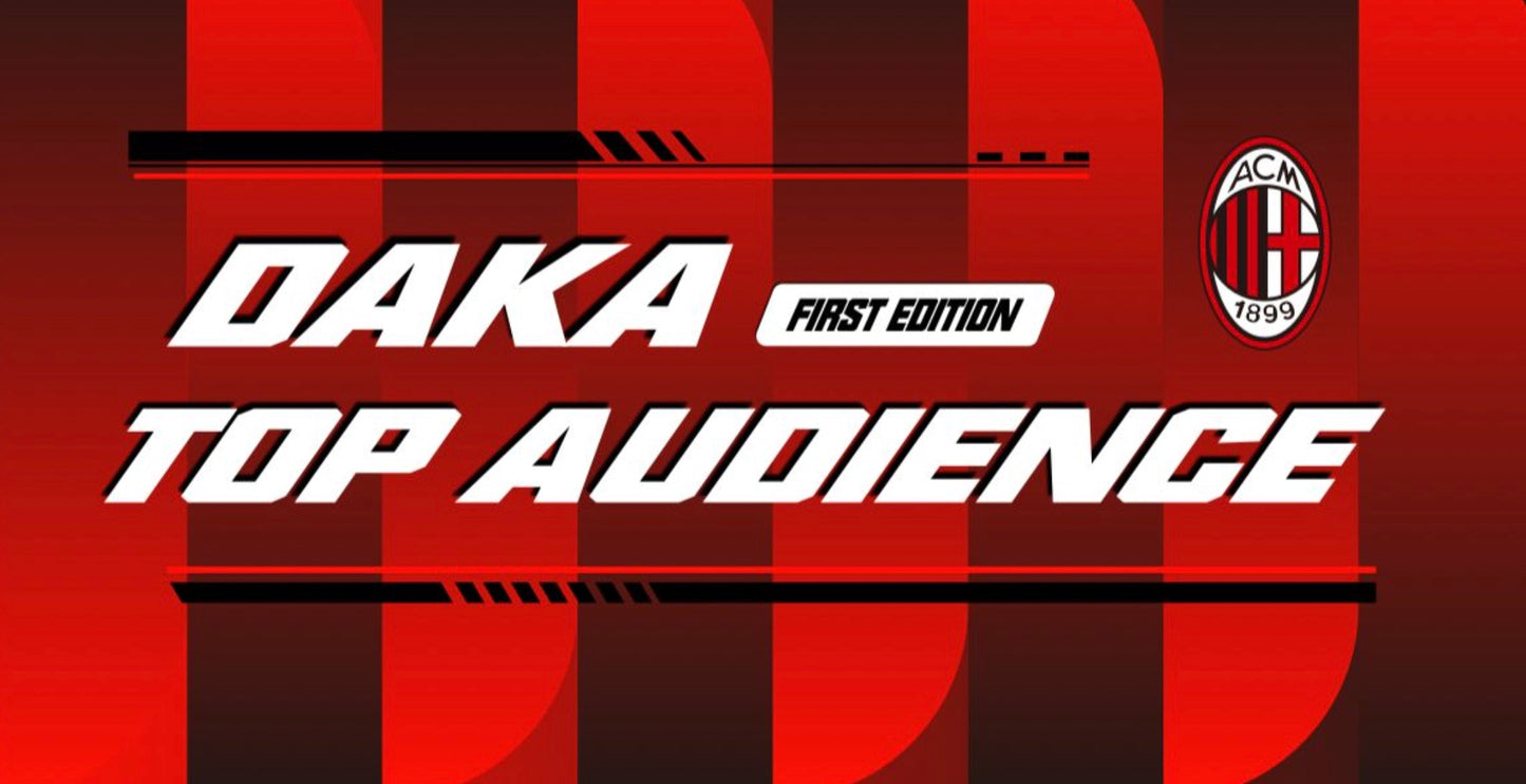 Daka AC Milan Top Audience 2025 Display Card Box Sealed