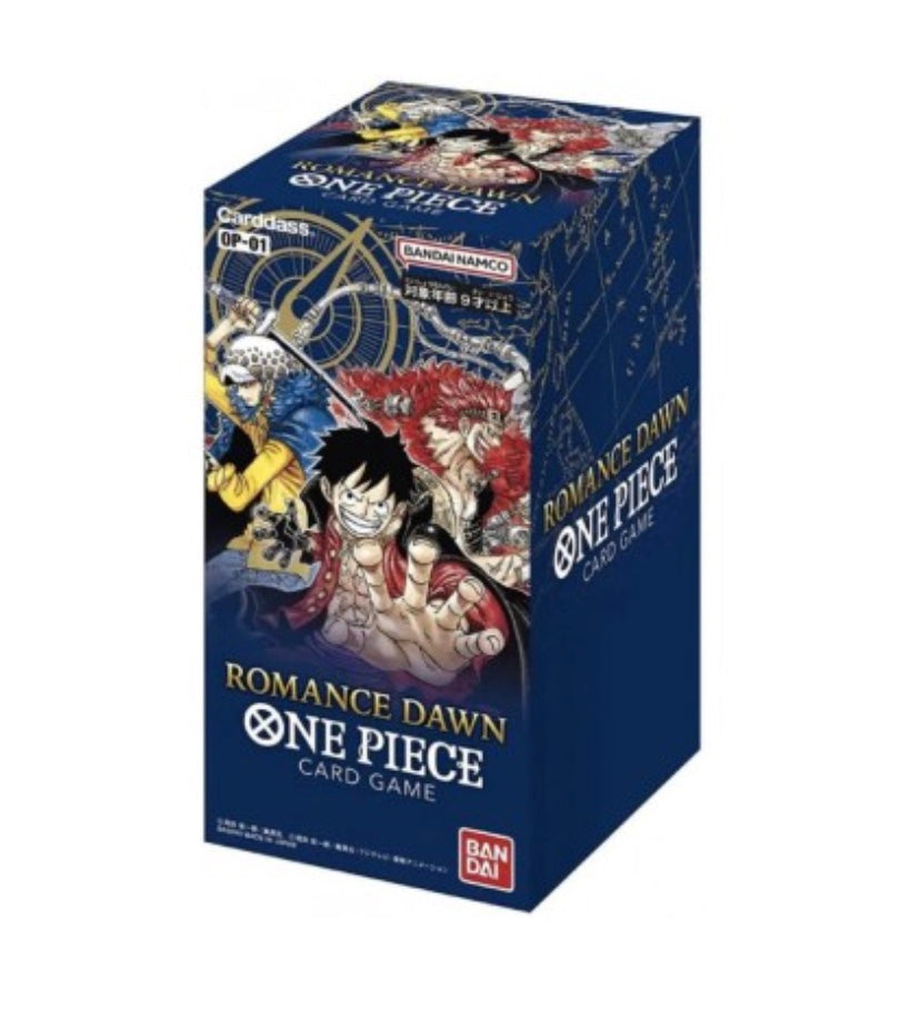 OnePiece Romance Dawn OP-01 JAP Booster Box Bandai Display Card Box Sealed Japanese
