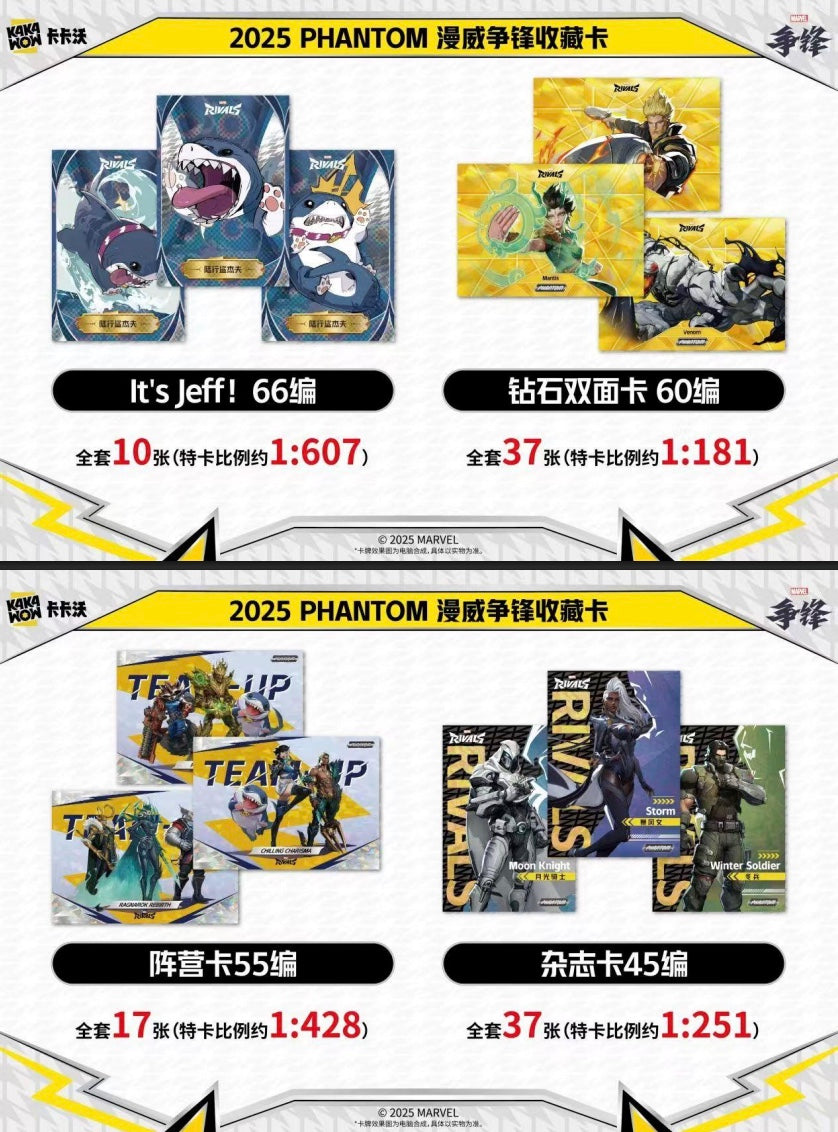 PRE ORDER - Marvel Phantom Kakawow 2025 Display Card Box Sealed