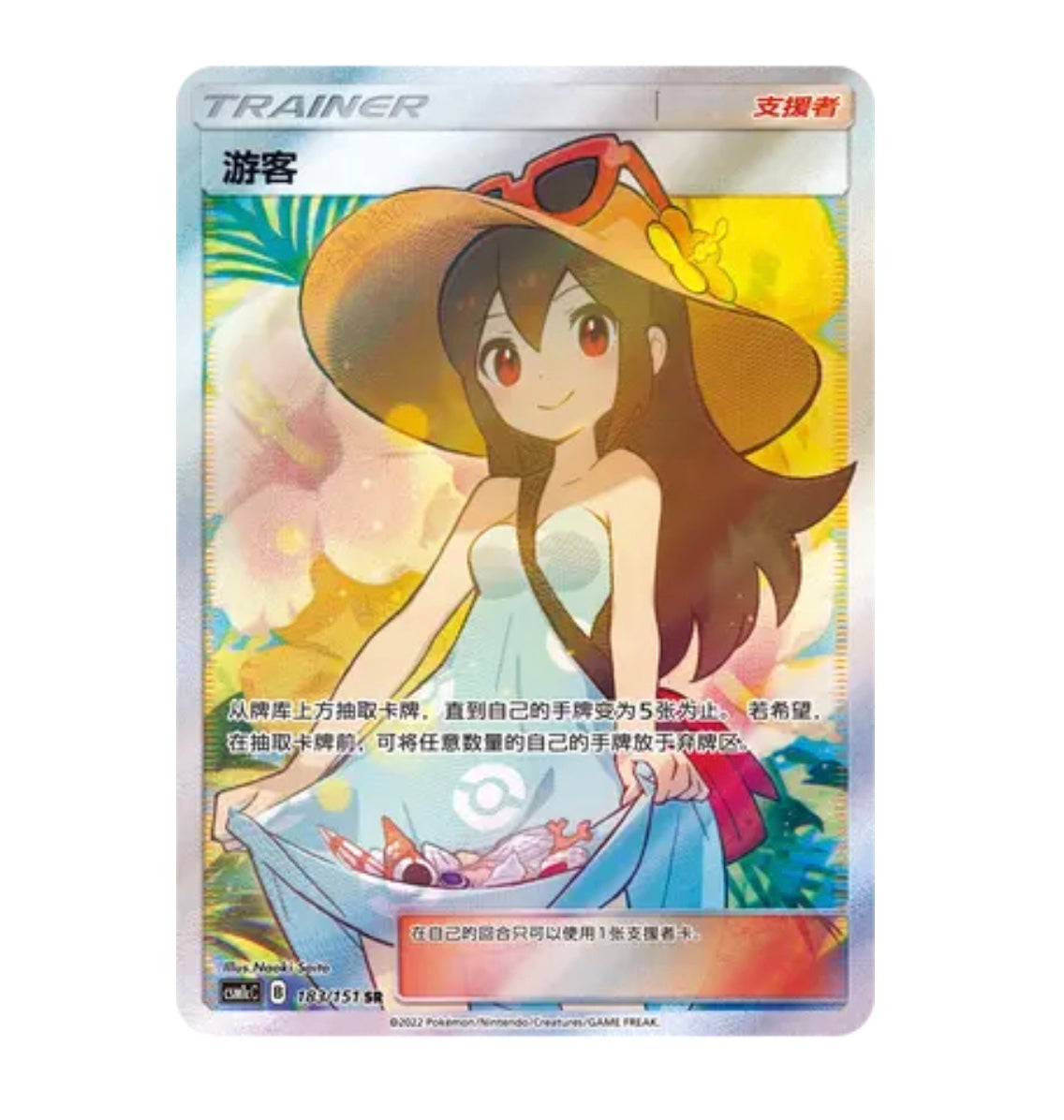 CSM1cC Storming Emergence - 183 Sightseer Trainer Simplified Chinese Pokemon