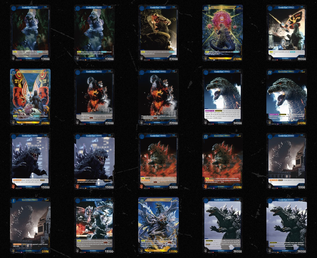Godzilla Card Game Vol.1 Japanese First Edition Display Card Box Sealed