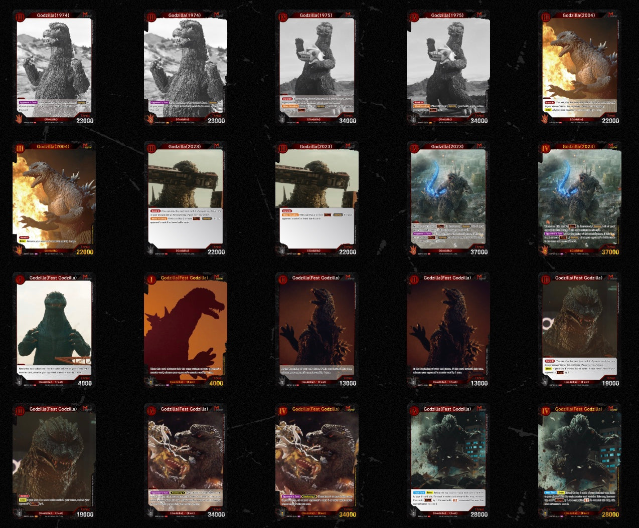 Godzilla Card Game Vol.1 Japanese First Edition Display Card Box Sealed