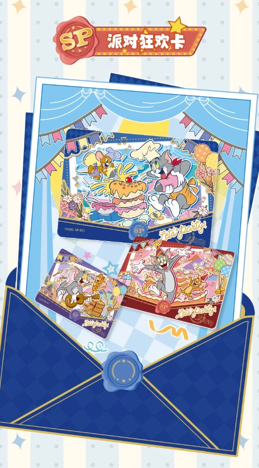 Tom And Jerry Kayou Tier 4 Wave 1 Display Card Box Sealed