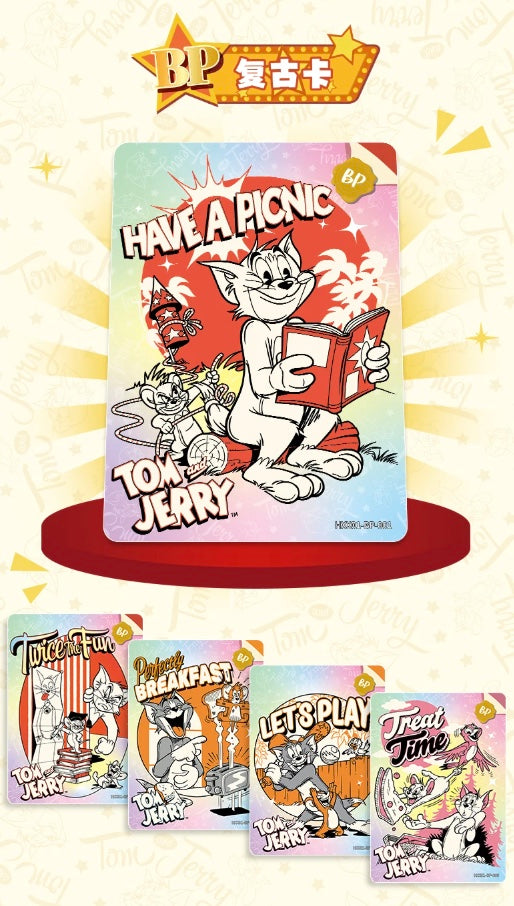 Tom And Jerry Kayou Tier 4 Wave 1 Display Card Box Sealed