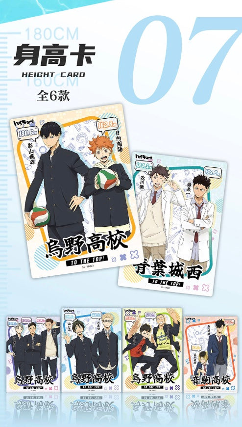 Haikyu Display Card Box Sealed