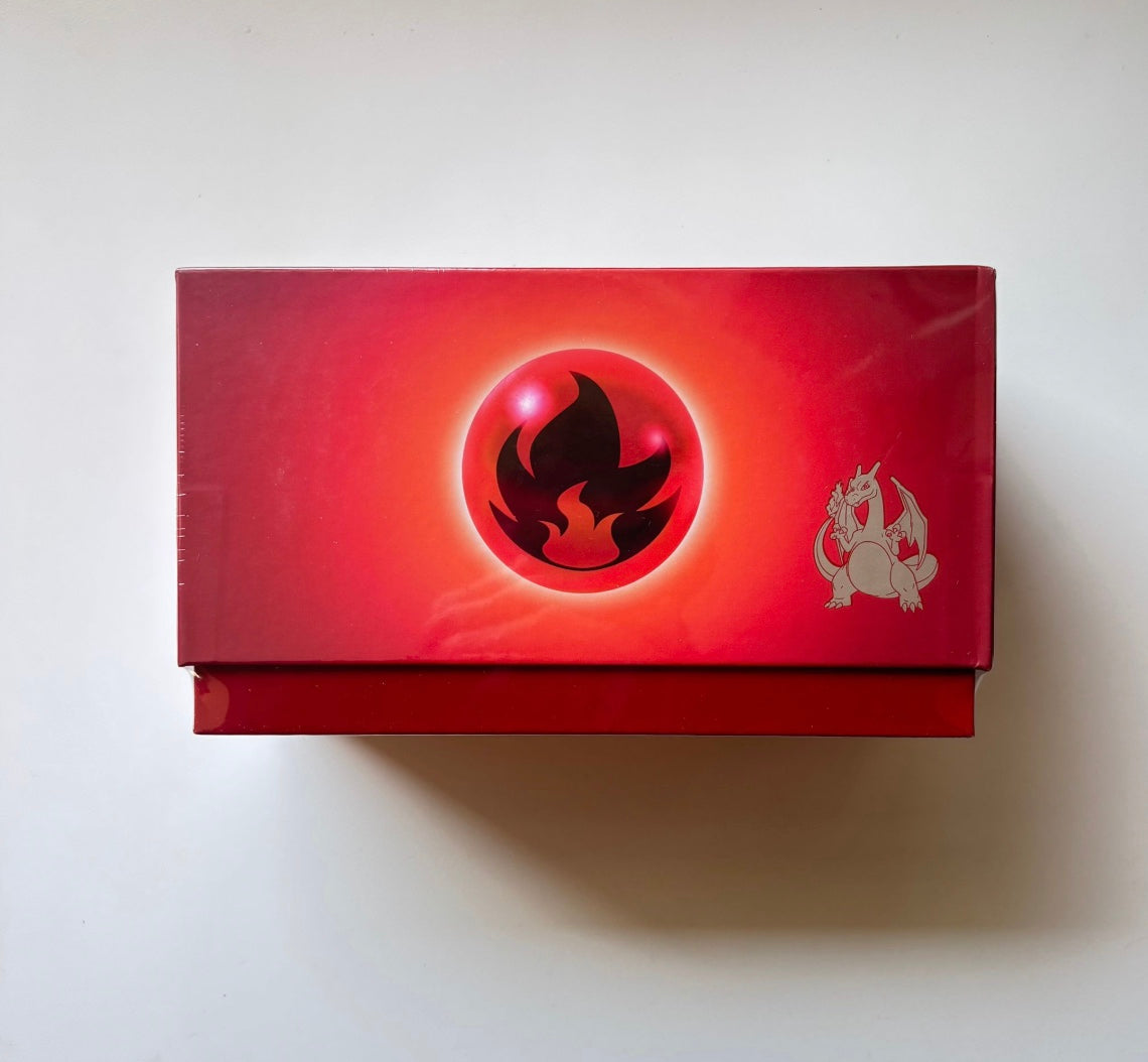 Pokemon Charizard Radiant Energy Fire Gift Box Simplified Chinese Display Card Box Sealed