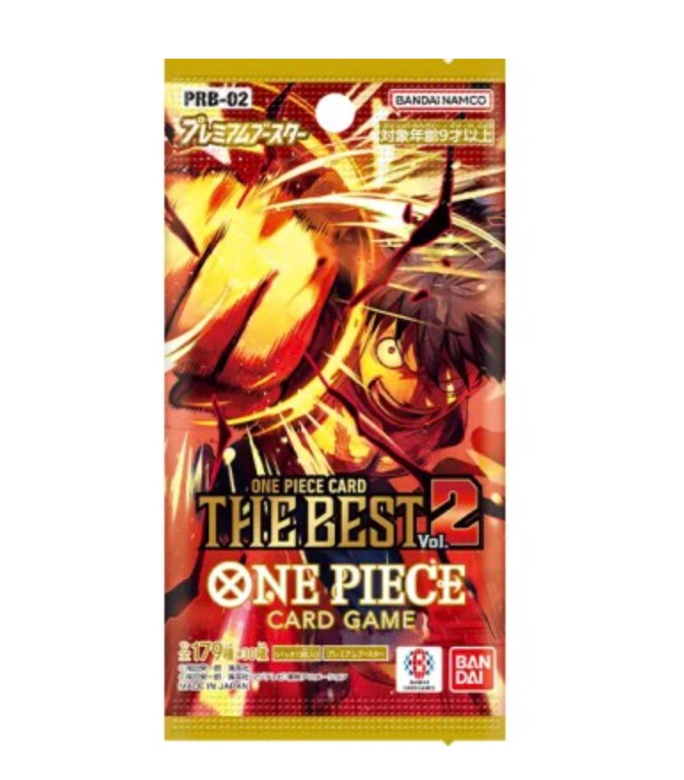 OnePiece Premium Booster The Best PRB-02 JAP Booster Box Bandai Display Card Box Sealed Japanese