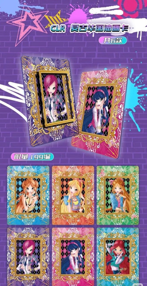 Winx 10m01 Display Card Box Sealed