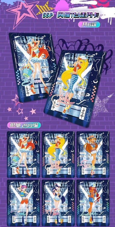 Winx 10m01 Display Card Box Sealed