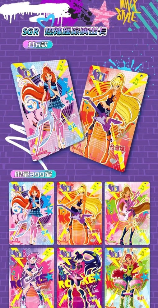 Winx 10m01 Display Card Box Sealed