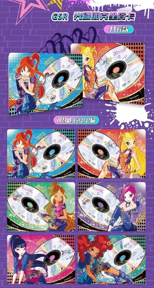 Winx 10m01 Display Card Box Sealed