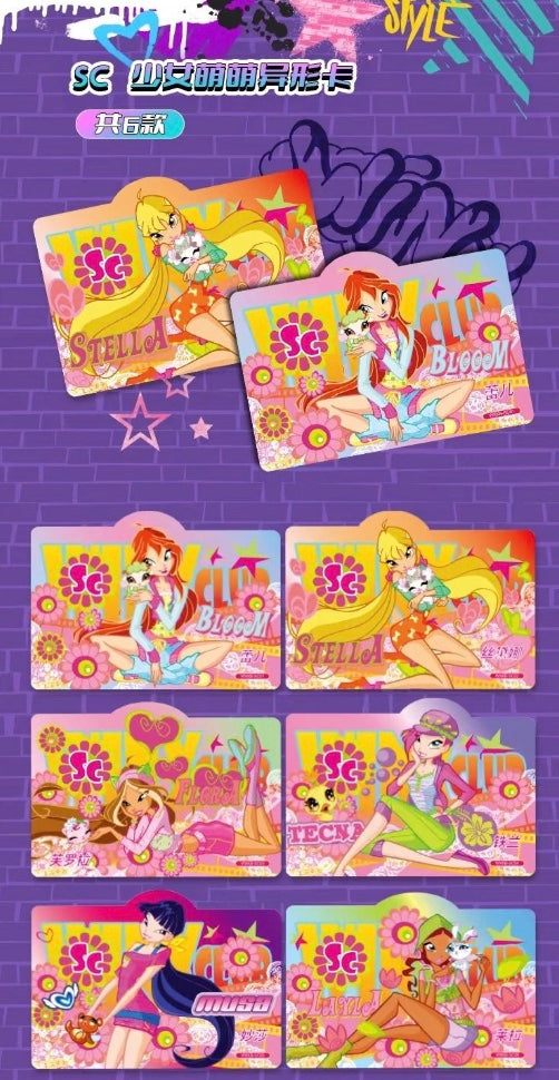 Winx 10m01 Display Card Box Sealed