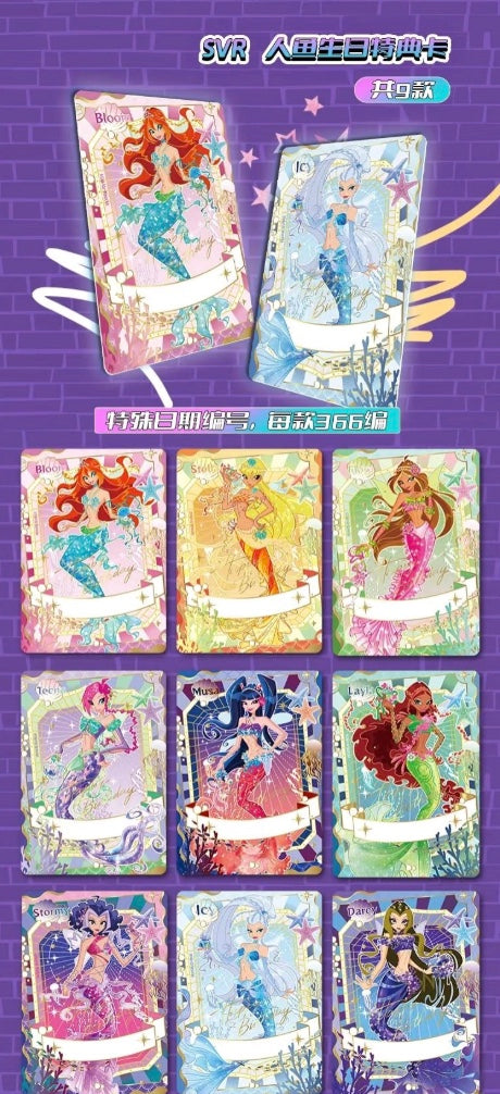 Winx 10m01 Display Card Box Sealed