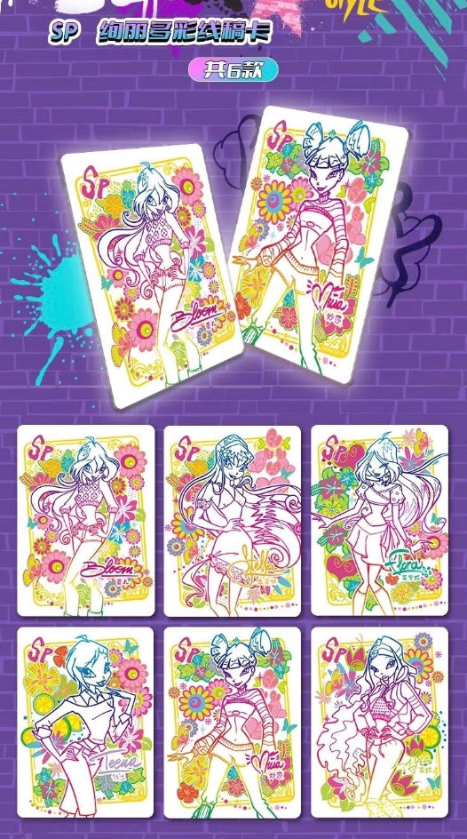 Winx 10m01 Display Card Box Sealed